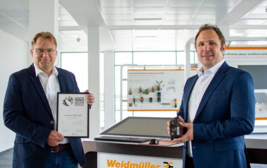 Weidmüller mit German Innovation Award 2020 ausgezeichnet