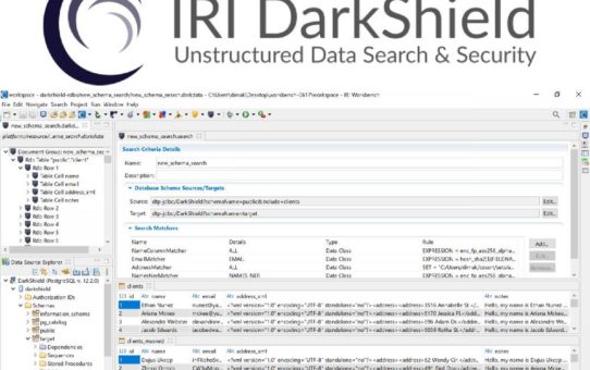 ❌ Schutz von/in Dark Data ❌ PII PHI PAN in RDBMS + NoSQL DB wie unstrukturierte LOB-, JSON-, XML- oder Freitext-Spalten ❗