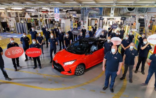 Produktion des neuen Toyota Yaris angelaufen