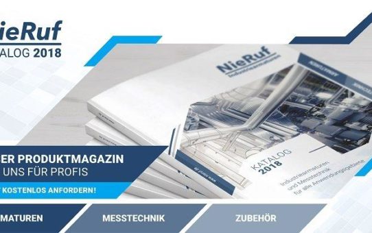 Das Sortiment auf einen Blick: NieRuf GmbH veröffentlicht den Katalogifant 2018