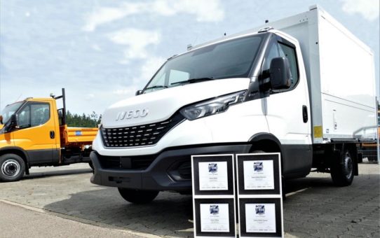 IVECO Daily räumt bei den ETM-Awards in vier Kategorien ab