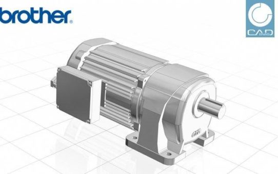 Brother Gearmotors präsentiert neuen Produktkatalog zum Download von 3D CAD Engineering Daten