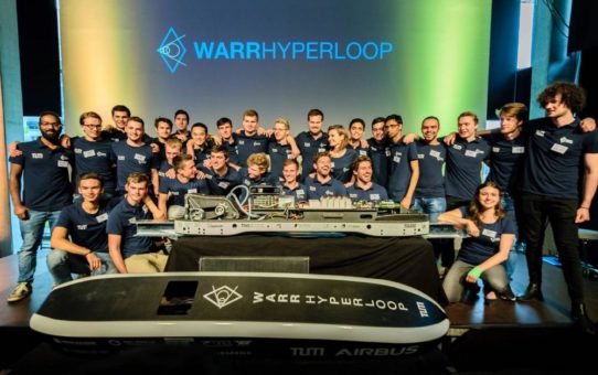 WARR Hyperloop Team startet mit PARTsolutions von CADENAS bei der SpaceX Hyperloop Competition II