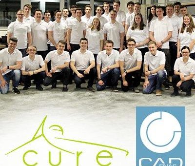 Sauberes Rennen: Mannheimer Studententeam CURE startet mit Sponsor CADENAS bei der Formula Student Electric