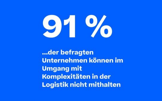 Körber Umfrage ergibt: Nur 1 von 10 Unternehmen kann mit Herausforderungen in der Logistik mithalten