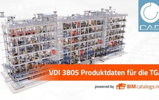 Jetzt mit CADENAS VDI 3805 / ISO 16757 Produktdaten TGA konform bereitstellen