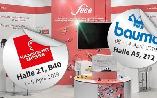 Hannover Messe und bauma 2019