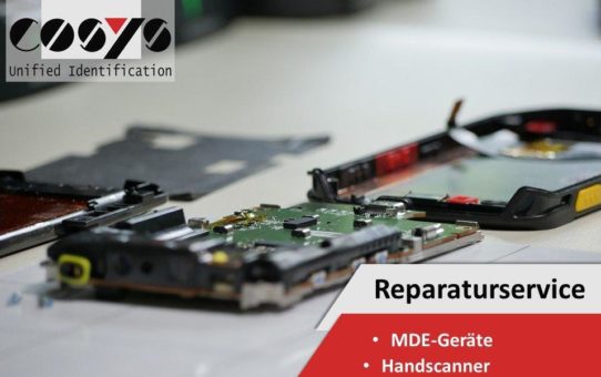 Mit der MDE Gerät Reparatur defekte Handhelds wieder lauffähig machen