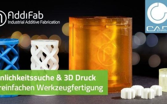 Beschleunigte Fertigung von Prototypenwerkzeugen durch CADENAS Ähnlichkeitssuche & AddiFab 3D Drucktechnologie