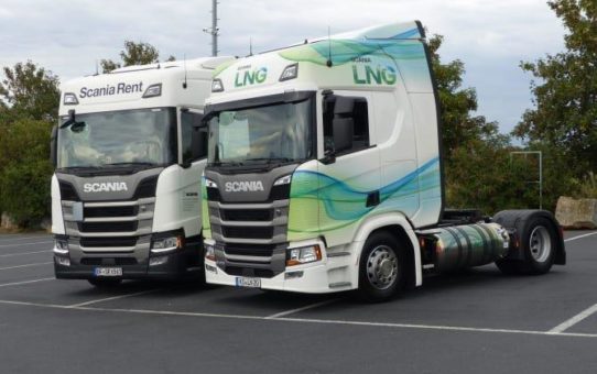 Kostengünstig unterwegs mit dem Scania R 410 LNG