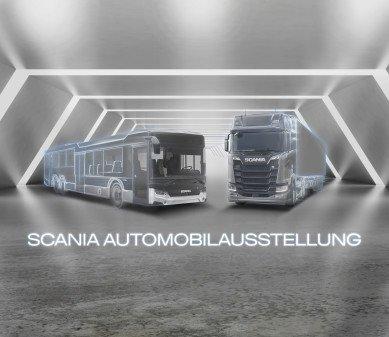 Besuchen Sie die virtuelle Scania Automobilausstellung!