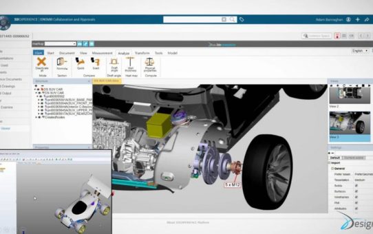 KISTERS 3DViewStation bietet schnelle und leistungsfähige Visualisierung für 3DExperience und SmarTeam