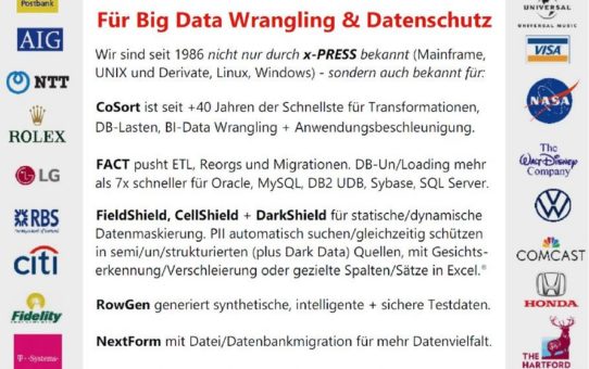 ❌ DMaaS: Datenschutz für Home-Office ❌ Datenmaskierung als Service für PII-Schutz und sichere Testdaten lokal + in der Cloud ❗