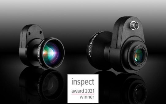 Edmund Optics® gewinnt zum fünften Mal in Folge den inspect Award – dritter Platz für neue LT-Serie