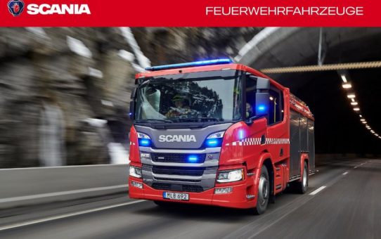 Neuer Scania bei der Feuerwehr Dresden