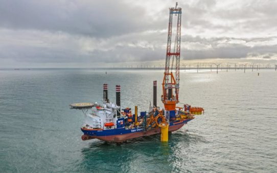 RWE Offshore-Windpark Sofia: Van Oord als Lieferant für Fundamente und Kabel vorausgewählt