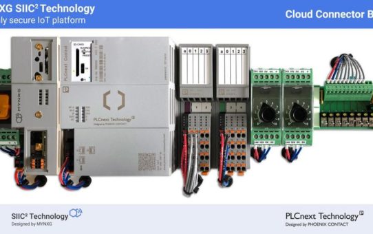 MYNXG und Phoenix Contact bringen sicheren 4G/5G PLC Connector für PLCnext-Steuerungen auf den Markt