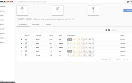 GrammaTech veröffentlicht CodeSentry™ zur Identifizierung von Sicherheitslücken in Code von Drittanbietern