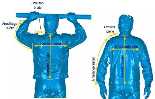 Innovative Arbeitsjacke ergänzt Exoskelett und sorgt für schonendere Überkopfarbeiten