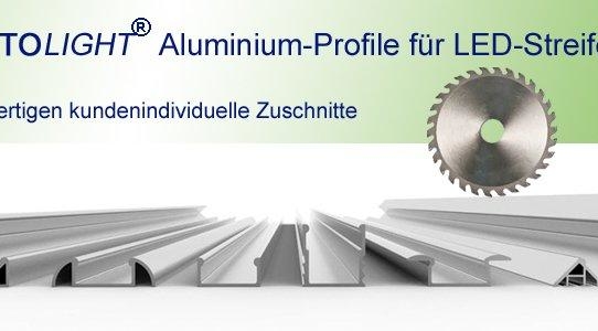 Alu-Profile für LED-Streifen