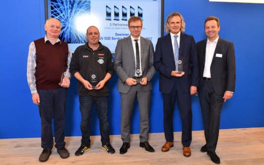 TÜV SÜD verleiht Service Quality Award an Werkstätten