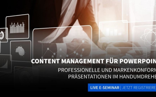 Content Management für PowerPoint - Einfacher. Einheitlicher. Effizienter