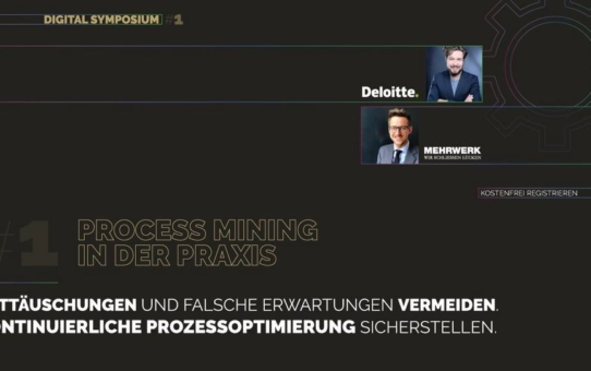 MEHRWERK ProcessMining (MPM) und Deloitte schließen Partnerschaft