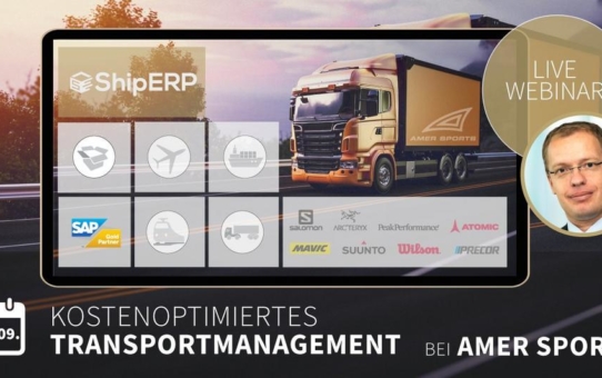 Kostenoptimiertes Transportmanagement bei Amer Sports