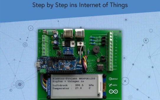 Neues Elektor-Fachbuch erschienen: "Das Sigfox-Praxisbuch"