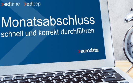 Monatsabschluss schnell und korrekt durchführen - für edpep und edtime Anwender (Webinar | Online)