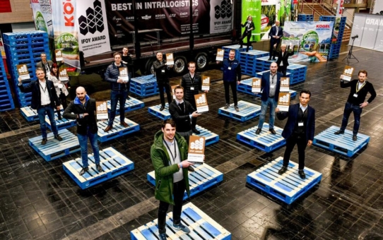 IFOY AWARD 2021: "Best in Intralogistics"-Zertifikate vergeben