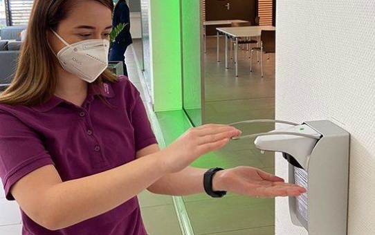 Im Zollernalb Klinikum wird die Händehygiene digital