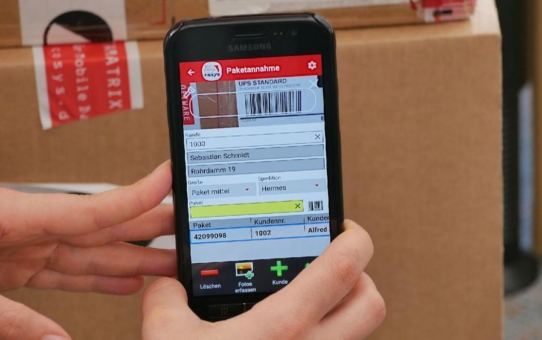 Mit Smartphones Ihren Paketshop digitalisieren