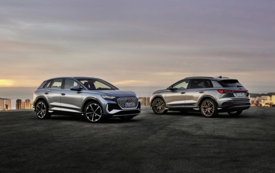 Elektrisch, effizient und emotional:  Audi Q4 e-tron und Q4 Sportback e-tron