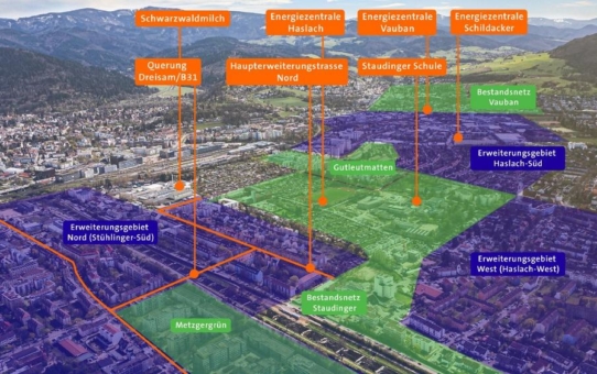 So heizt Freiburg  ökologisch und effizient
