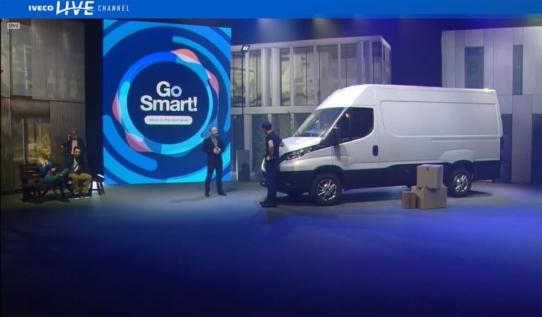 Go Smart - IVECO zeigt in einem internationalen Launch-Event, wie der Daily und S-WAY die nächste Stufe erklimmen