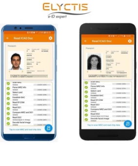 Elyctis bietet jetzt ein komplettes Angebot von Hardware- und Software-Lösungen zum Lesen von ID-Dokumenten