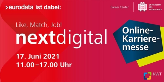 eurodata präsentiert sich auf Karrieremesse „next digital“