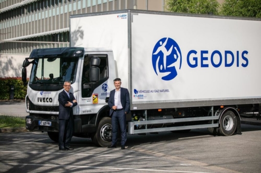 GEODIS übernimmt 200 Gasfahrzeuge von IVECO