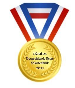 Deutschlands Beste Solartechnik 2021 - iKratos