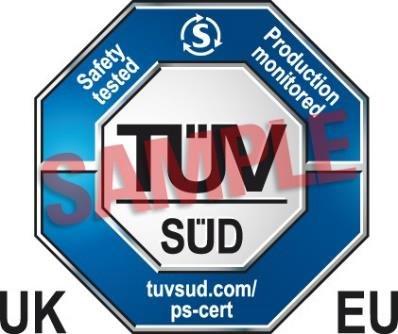 Neue TÜV SÜD-Prüfzeichen für EU- und UK-Standards