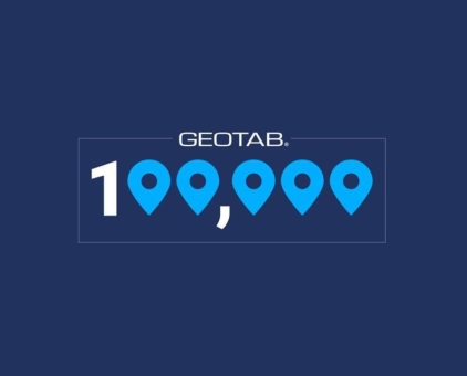 Telematik-Spezialist Geotab knackt Marke von 100.000 Abonnements in Europa