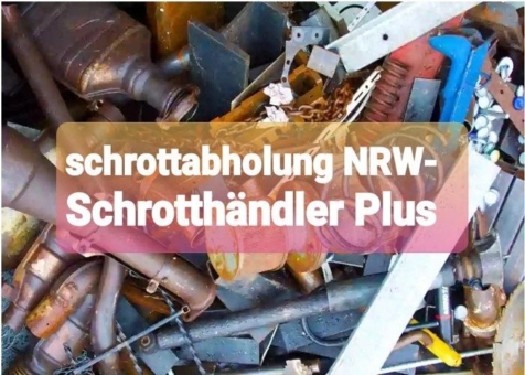 Schrottabholung NRW - Arbeit der kostenlosen inklusive Demontage