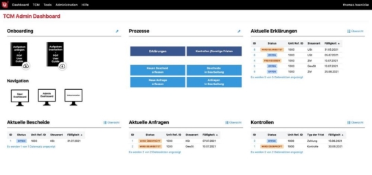 Tax Compliance Tool - Out of the Box