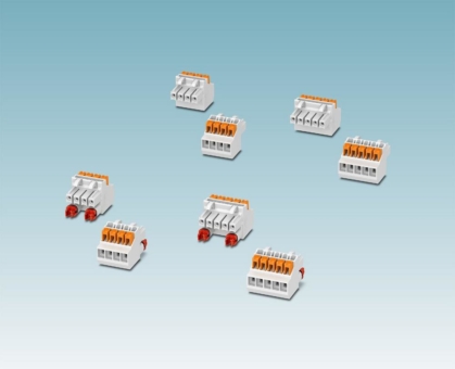 Push-in-Steckverbinder für Elektronikgehäuse