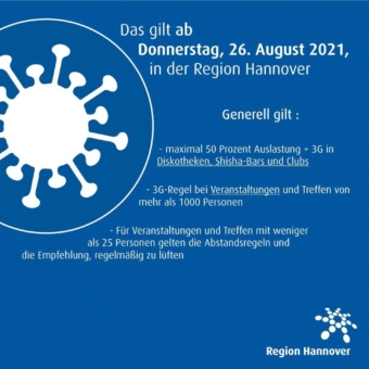 Region Hannover informiert - Hannover, 25.08.2021