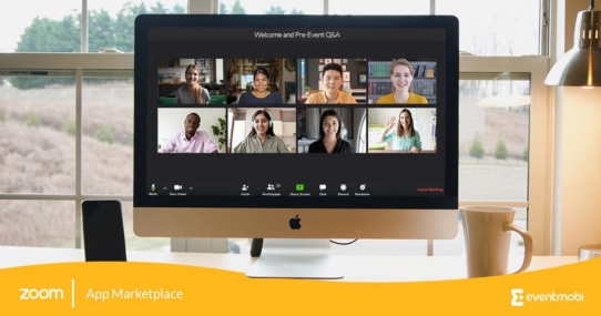 EventMobi jetzt im Zoom App Marketplace verfügbar: Neue Integration ermöglicht interaktive Online-Events