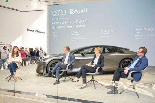 Audi diskutiert gesellschaftliche Dimension des autonomen Fahrens mit Expert_innen auf IAA