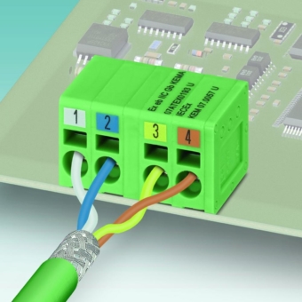 Leiterplattenklemmen für Profinet