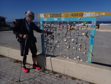 235 km Camino Portugues: Frank Kaufmann erfüllte sich trotz Oberschenkelamputation seinen Lebenstraum